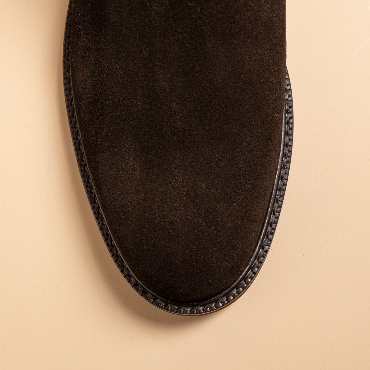 Suede Dark Brown Shoes